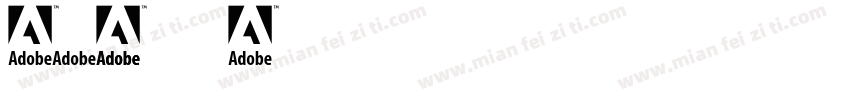 adobe Sans MM字体转换
